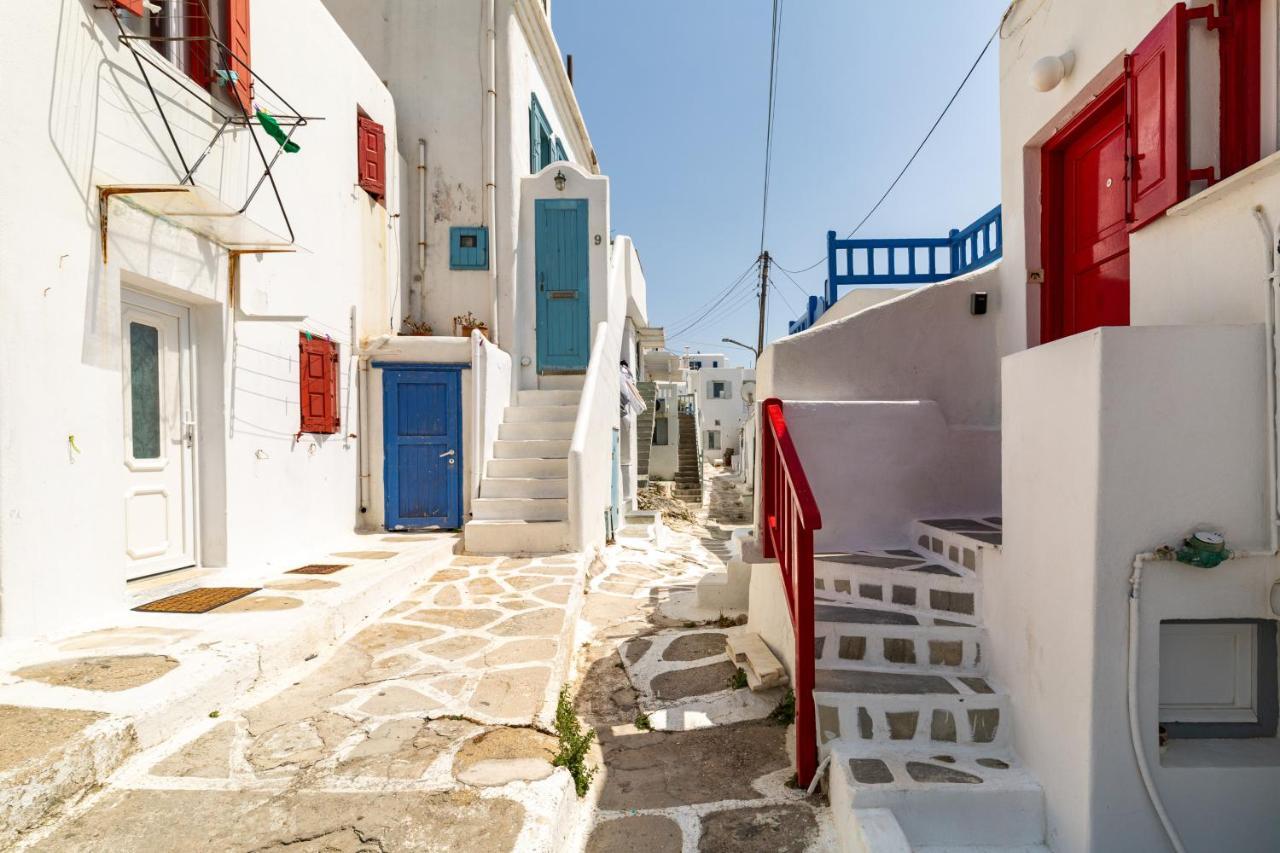 Elenitas Town House With Balcony And Sea View Apartamento Mykonos Town Exterior foto